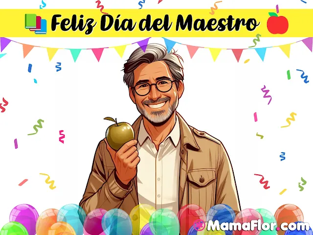 ¡Feliz Día del Maestro!