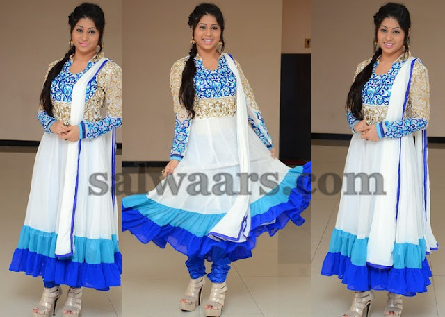 Hamida White Salwar