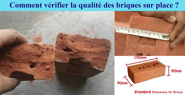 Comment vérifier la qualité des briques sur place