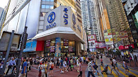 Shopping Area Causeway Bay, Hong Kong