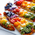 How To Make Rainbow Veggie Flatbread Pizza