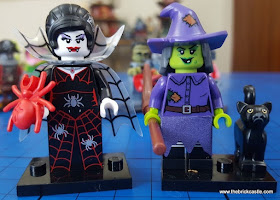 Spider Woman Wacky Witch LEGO minifigs