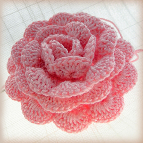 Crochet Rose - Free Pattern