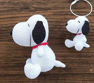 PATRON GRATIS SNOOPY AMIGURUMI 56702