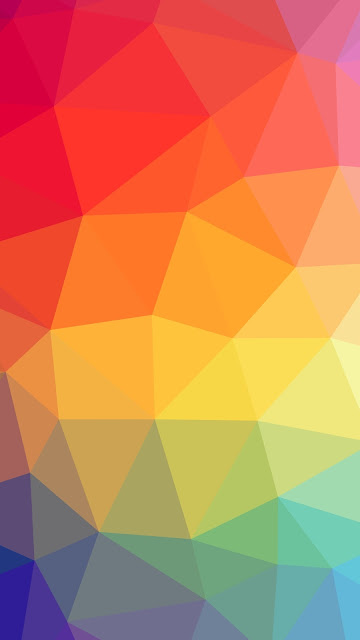 Polygon Colors Wallpaper HD