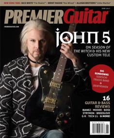 Premier Guitar - June 2017 | ISSN 1945-0788 | TRUE PDF | Mensile | Professionisti | Musica | Chitarra
Premier Guitar is an American multimedia guitar company devoted to guitarists. Founded in 2007, it is based in Marion, Iowa, and has an editorial staff composed of experienced musicians. Content includes instructional material, guitar gear reviews, and guitar news. The magazine  includes multimedia such as instructional videos and podcasts. The magazine also has a service, where guitarists can search for, buy, and sell guitar equipment.
Premier Guitar is the most read magazine on this topic worldwide.