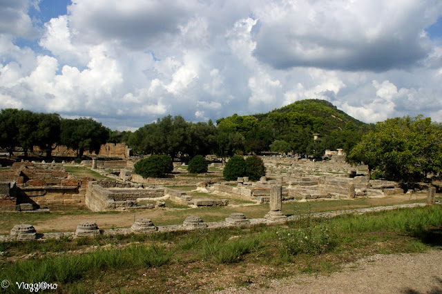 Panoramica degli scavi di Olimpia