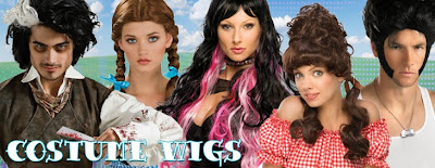 Amazing Halloween wigs for sale