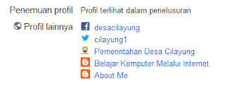 Membuat gambar profil di hasil pencarian google