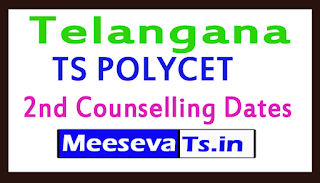 TS POLYCET 2nd Counselling Dates