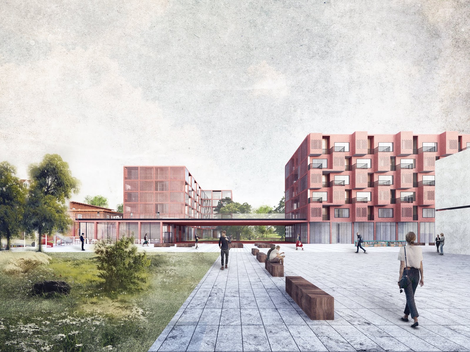 Architects For Urbanity Rybnik Residential And Services Building