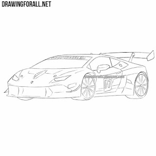 [30+] Sports Race Car Pencil Drawings and Sketches