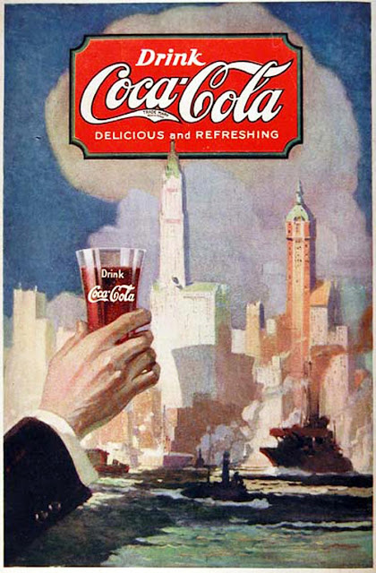 A história da Coca Cola através da propaganda 