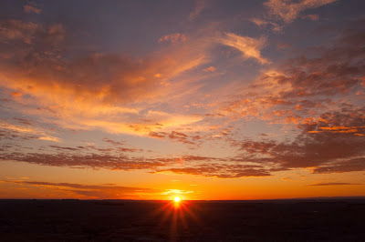 Badlands National Park: Pinnacles Overlook Sunset