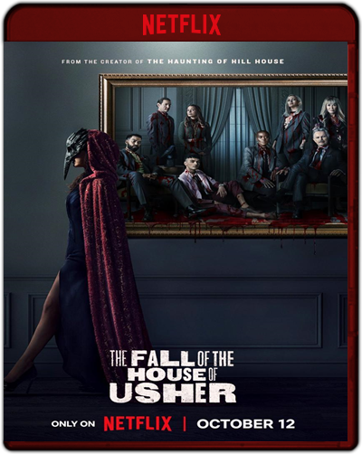 The Fall of the House of Usher: The Complete Series (2023) 1080p NF WEB-DL Dual Latino-Inglés [Subt. Esp] (Miniserie de TV. Terror)