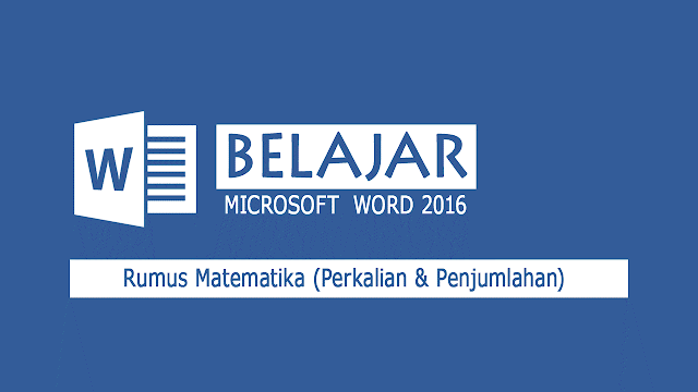 Kombinasi Ms Word dengan Ms Excel Worksheet