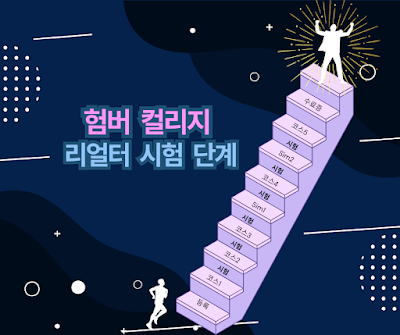 험버 컬리지 리얼터 시험 단계