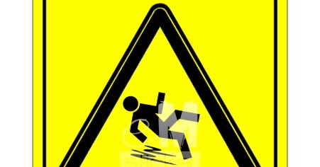Stiker Safety Sign  Awas Lantai  Licin  Cutting Sticker 