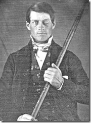 phineas gage cerebro atravezado