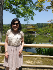 Pavillon d'or à Kyoto au Japon