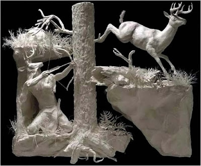 60 Amazing Paper Sculptures photos