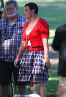 Adam Sandler Dressing In Drag On Set Of 