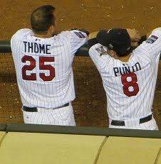 Thome and Punto enjoy the winning