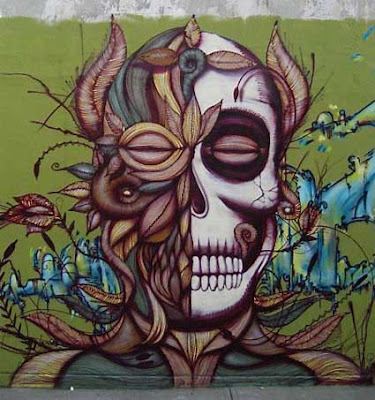 Artwork Graffiti Skull
