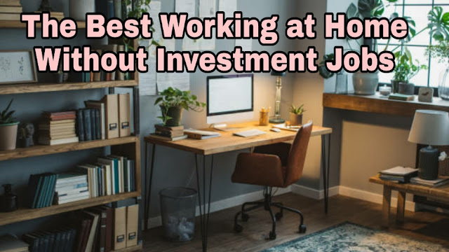 The Best Working at Home Without Investment Jobs