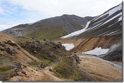 Views from the Graenagil hike at Landmannalaugar