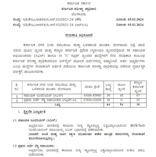 Karnataka Water Board (KUWSDB) Recruitment 2024: First Division Accounts Assistant Jobs Open! Apply Now!