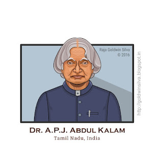 abdul kalam caricature