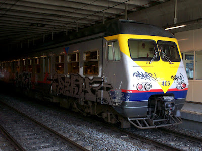 graffiti trains derme ralers