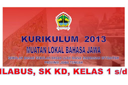 Silabus Mulok Bahasa Jawa SD/ MI Kurikulum 2013 Jateng 