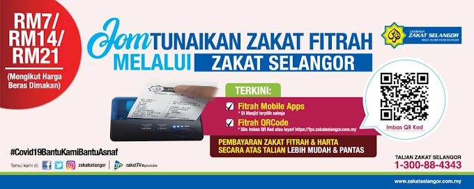 Bayar Zakat Secara Cashless Ramadhan Ini.