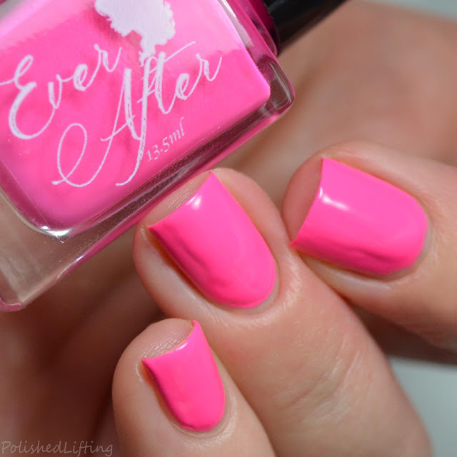 pink nail polish