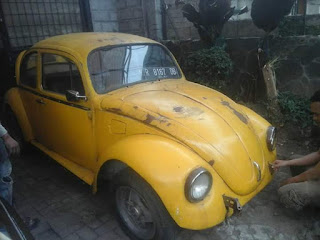 Dijual VW Kodok Kuning BumbleBee 1975