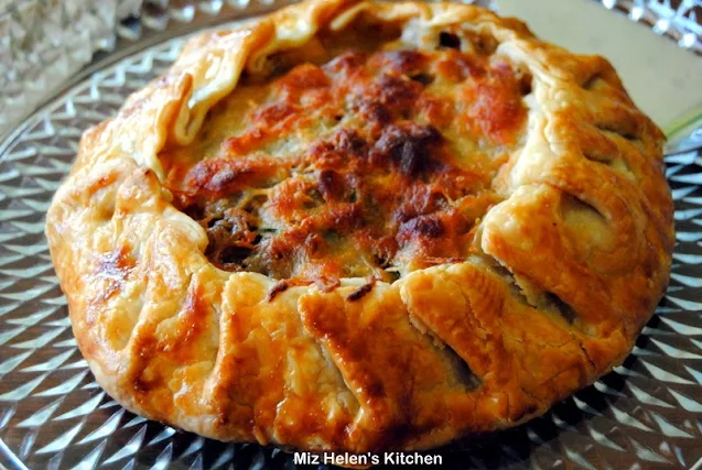 Zucchini & Caramelized Onion Galette at Miz Helen's Country Cottage