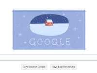 Happy Holidays ( selamat berlibur) dari Google Hari Ini 