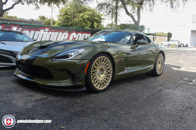 Dodge Viper ACR on HRE Wheels - #Dodge #Viper #HRE #Wheels #tuning