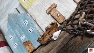 decorar con madera de playa