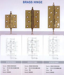 KUNCI DEKKSON KATALOG  KUNCI DEKKSON ENGSEL  BRASS HINGE