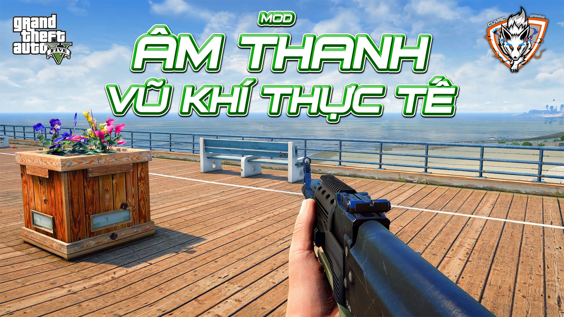 Mod Âm Thanh Vũ Khí Thực Tế | Realistic Weapons Sounds GTA 5
