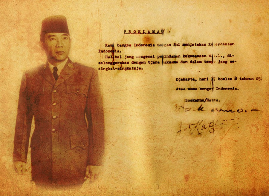 Pembacaan Proklamasi Kemerdekaan Indonesia  Pengetahuan