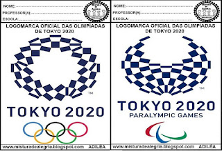 Logomarcas dos jogos olímpicos e paralímpicos
