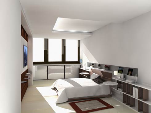 Modern Style Luxurious bedroom