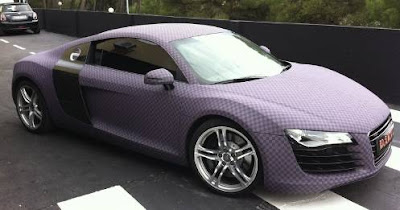 Audi R8 by Russian Dartz matte purple