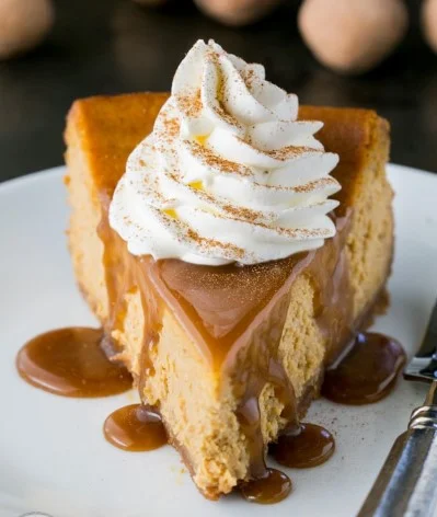 PUMPKIN CHEESECAKE