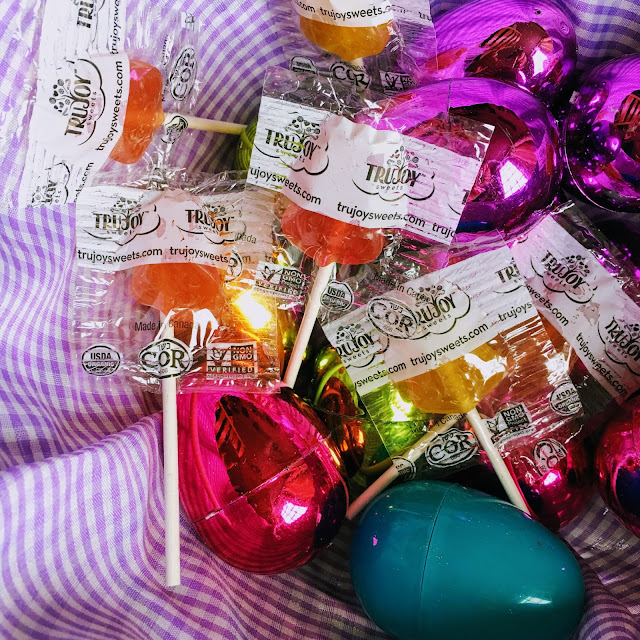 TruJoy Sweets Organic Easter Bunny Lollipops