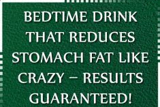 BEDTIME DRINK THAT REDUCES STOMACH FAT LIKE CRAZY